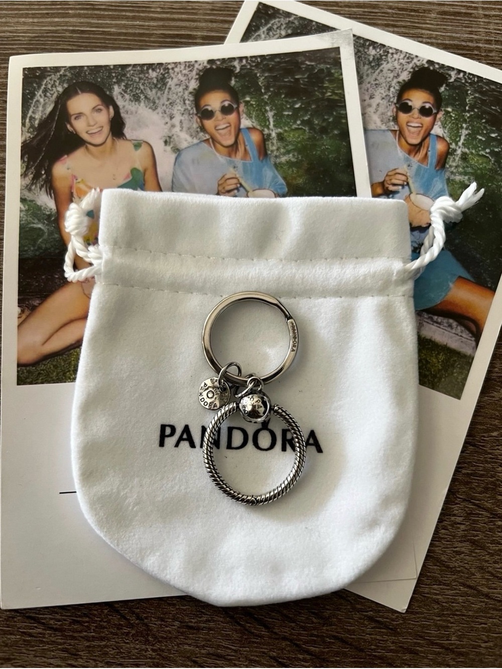 Pandora keychain charm
